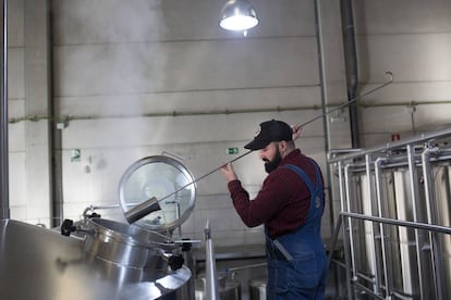 Fábrica de Cervezas La Virgen en Las Rozas (Madrid).