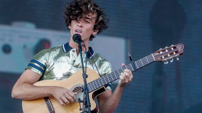 Guitarricadelafuente, en el festival Mad Cool en 2022.