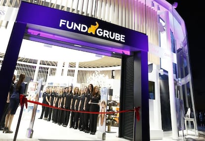 Inauguración de la nueva tienda Fund Grube Meloneras.