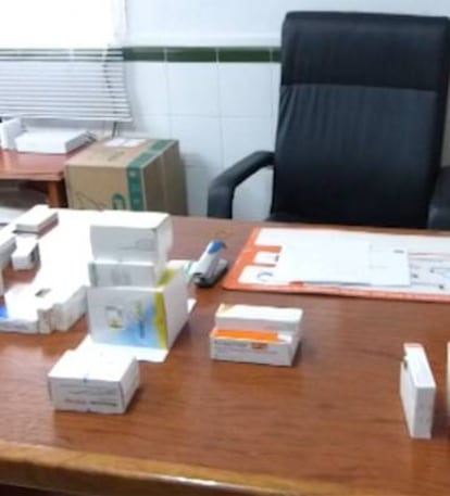 Sede del consultorio médico ilegal en Jerez de la Frontera.