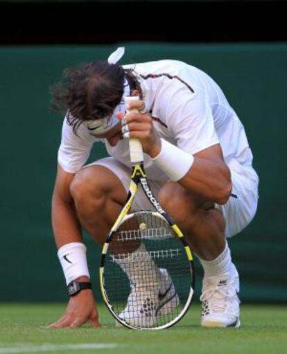 Rafael Nadal has been troubled by knee injuries for most of his career.