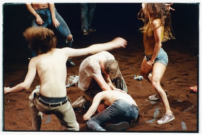 Los bailarines de ‘Crowd’ en una escena.