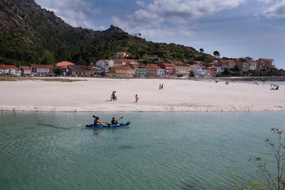 Playa de San Pedro, en Carnota (A Coruña). 