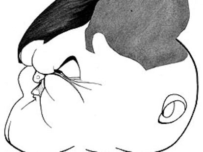 Caricatura de José Antonio Camacho