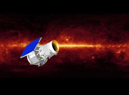 Ilustración del nuevo telescopio de infrarrojo 'Wise', de la NASA
