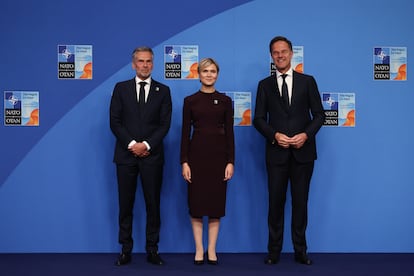 Dick Shoof, Kristrun Frostadottir, Mark Rutte