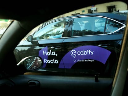 Coche de la compañía Cabify