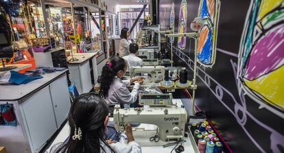 Tienda y taller de la firma Totto en Bogot&aacute;. 