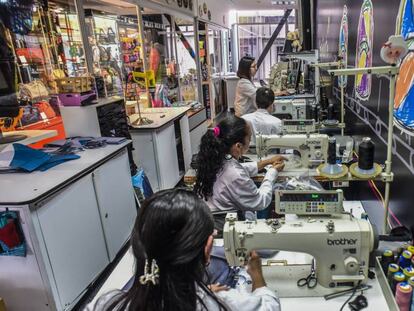 Tienda y taller de la firma Totto en Bogot&aacute;. 