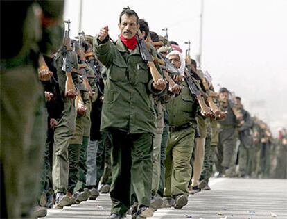 Un militar turco, en la frontera iraqu.