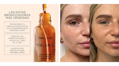 Estas gotas faciales autobronceadoras dejan un acabado muy natural.