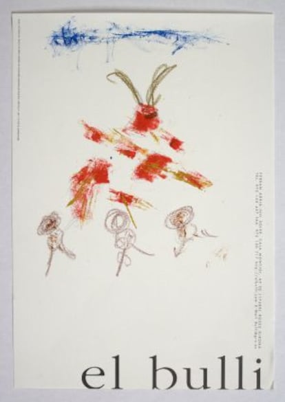 Dibujo de Ferran Adrià.