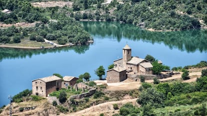 La población Torre de Rialb (Lleida).