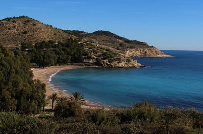 La playa del Torres, en la costa alicantina.