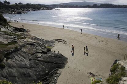 Playa de la villa marinera Tapia de Casariego, ASturias