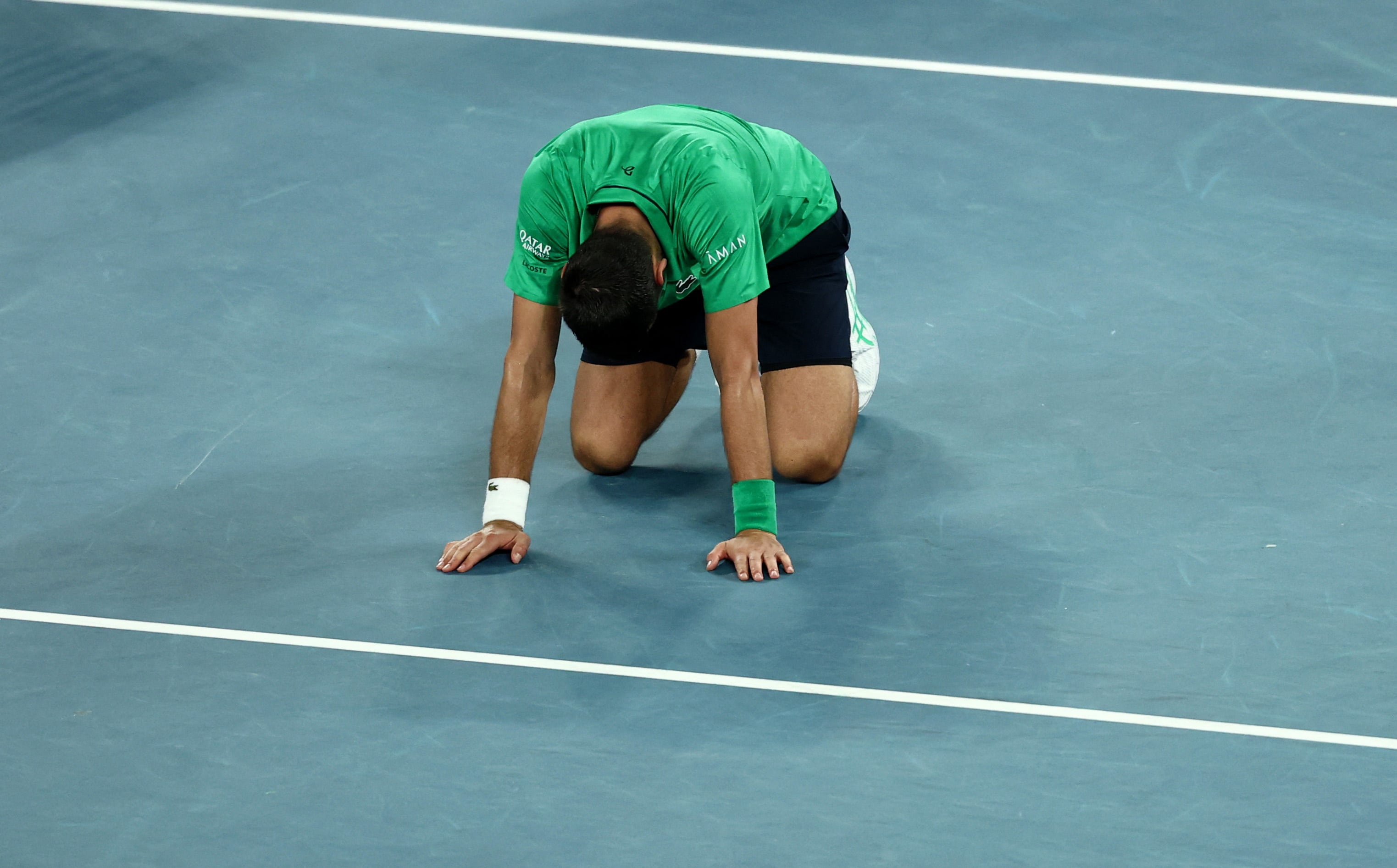 Djokovic sconfigge Sinner all'Australian Open