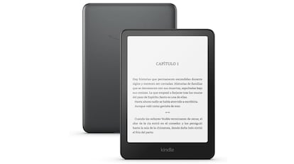 Este modelo de libro electrónico de Amazon, el Paperwhite Signature, posee carga inalámbrica.