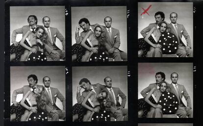 Antonio López, Jerry Hall y Juan Ramos.
