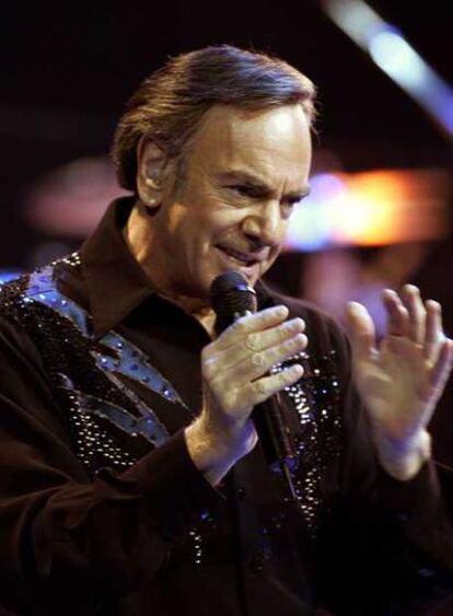 Neil Diamond, en una actuación en el Madison Square Garden.