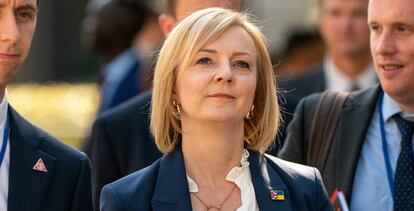 La primera ministra británica Liz Truss