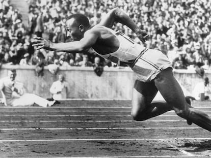 Jesse Owens, en 1937.