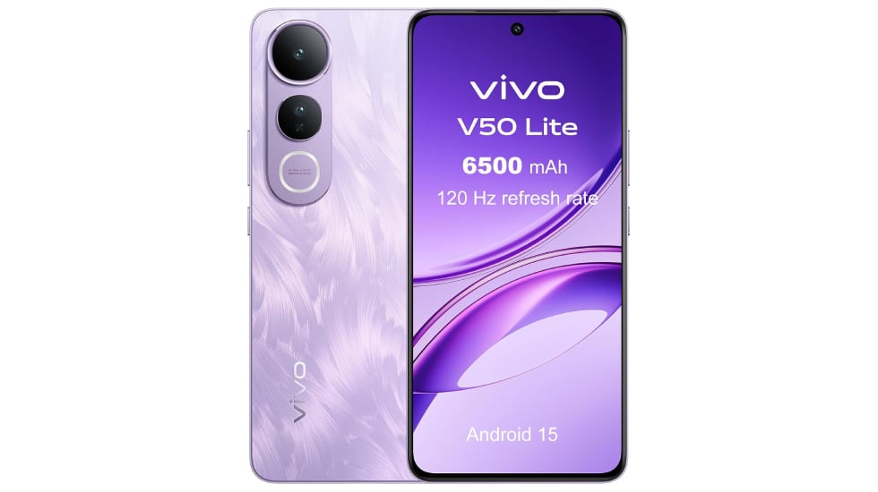Con una súper batería: móvil de gama baja vivo V50 Lite 4G.