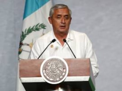 El presidente de Guatemala, Otto Pérez Molina. EFE/Archivo