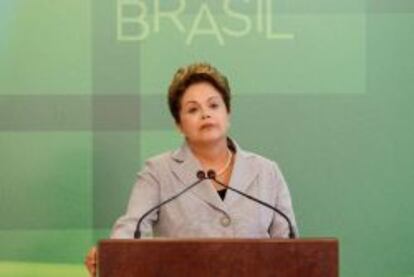 Dilma Rousseff, presidenta de Brasil