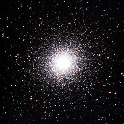 M13, también conocido como El gran cúmulo globular de Hércules.