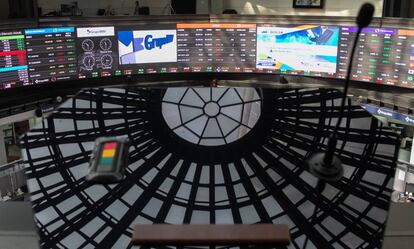 Vista de la Bolsa Mexicana de Valores.