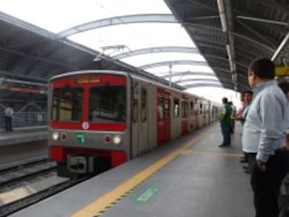 Estación de la línea 1 del metro de Lima.