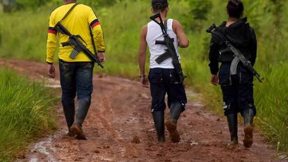 Disidentes de las FARC en el departamento de Guaviare. / RAÚL ARBOLEDA (AFP)