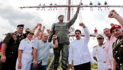 Maduro el pasado viernes en la Escuela Naval de Venezuela.