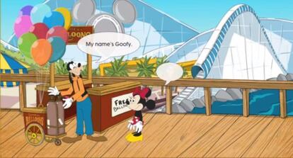 Una imagen del DVD de la colección Disney English.