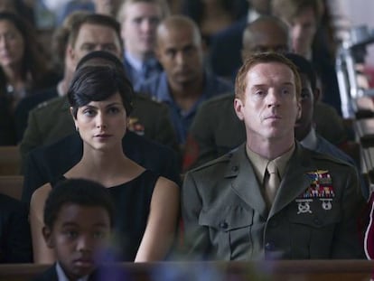 Un fotograma de 'Homeland' con Damien Lewis, su protagonista y ganador del Emmy a mejor actor.