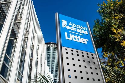 Edificio de oficinas de Abdón Pedrajas Littler en el distrito financiero de AZCA.