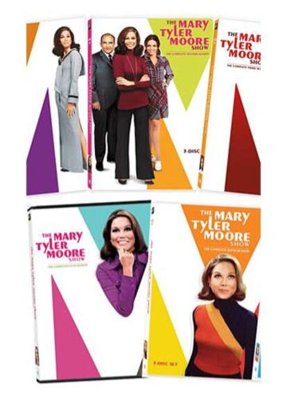 Todas las temporadas de 'La chica de la tele' disponibles en inglés en formato DVD.