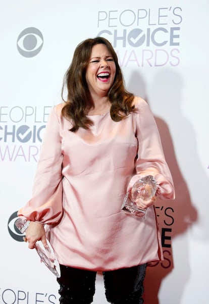 Melissa McCarthy hizo doblete: actriz de comedia favorita tanto en cine como en televisión.