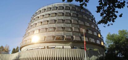 Sede del Tribunal Constitucional en Madrid.