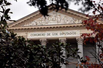 El Congreso de los Diputados, el 21 de diciembre de 2022.