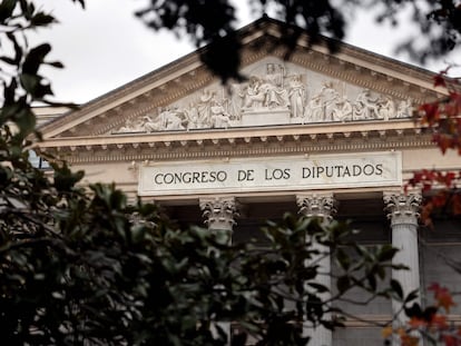 El Congreso de los Diputados, el 21 de diciembre de 2022.