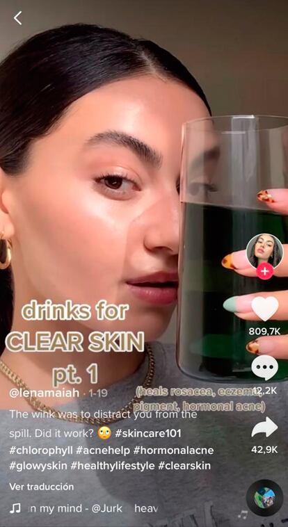 El hashtag #chlorophyll acumula más de 362 millones de visualizaciones en TikTok