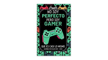 Agenda escolar diseño gamer