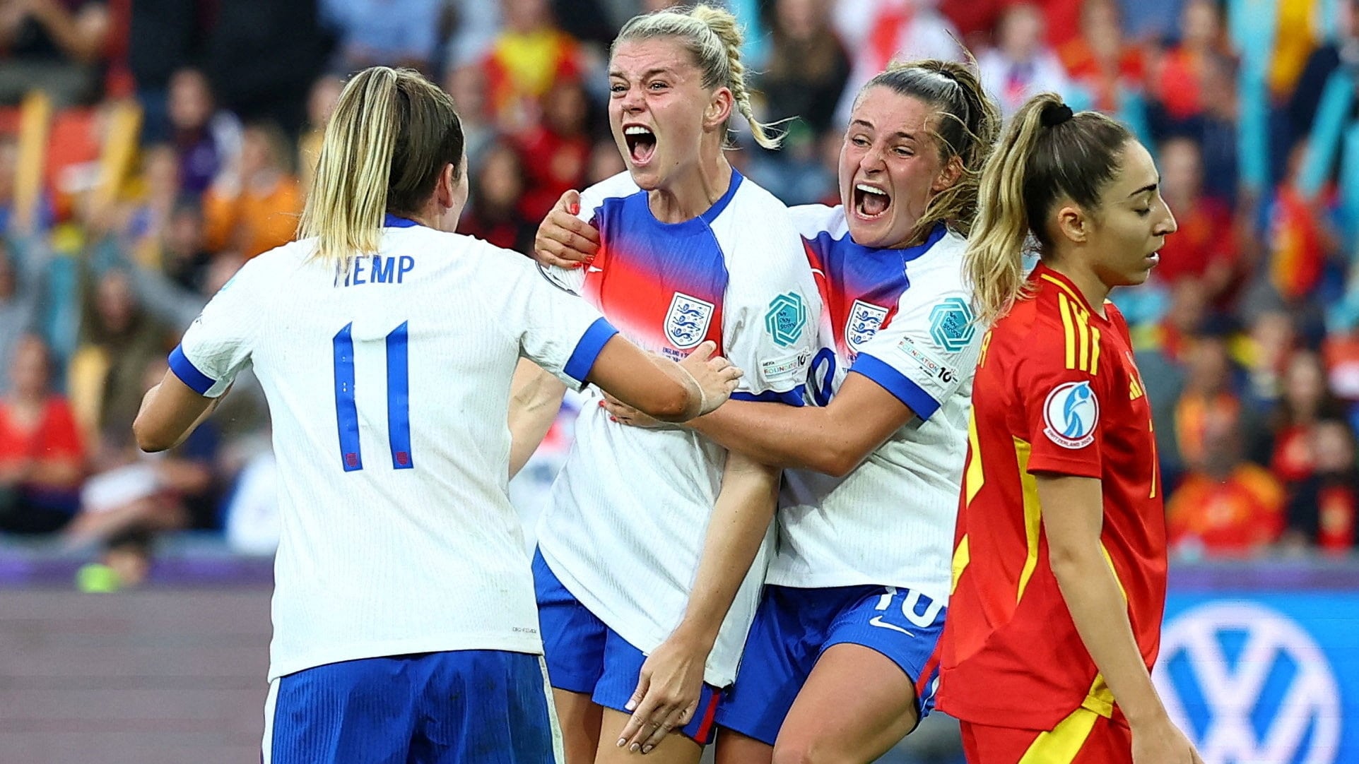 Así le hemos contado la derrota de España ante Inglaterra en la final de la Eurocopa Femenina 2025