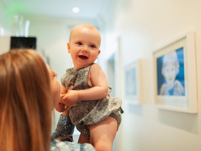 Bebés en museos