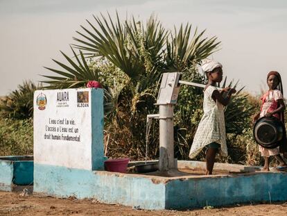 Pozo de un proyecto de Auara llevado a cabo en Chad en colaboración con la ONG Alboan.