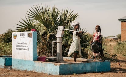 Pozo de un proyecto de Auara llevado a cabo en Chad en colaboración con la ONG Alboan.