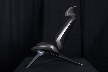 En la CUPRA Lounge Chair toda la superficie está diseñada para intensificar la experiencia sensitiva del tacto y de la interacción.