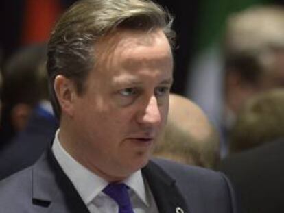 El primer ministro británico, David Cameron.