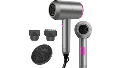 Secador de pelo iónico.